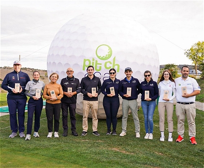 Marta Cucurull i Llus Cucurull guanyadors de la Copa ACPP de Parelles Mixtes 2025 amb 23 cops sota par acumulats